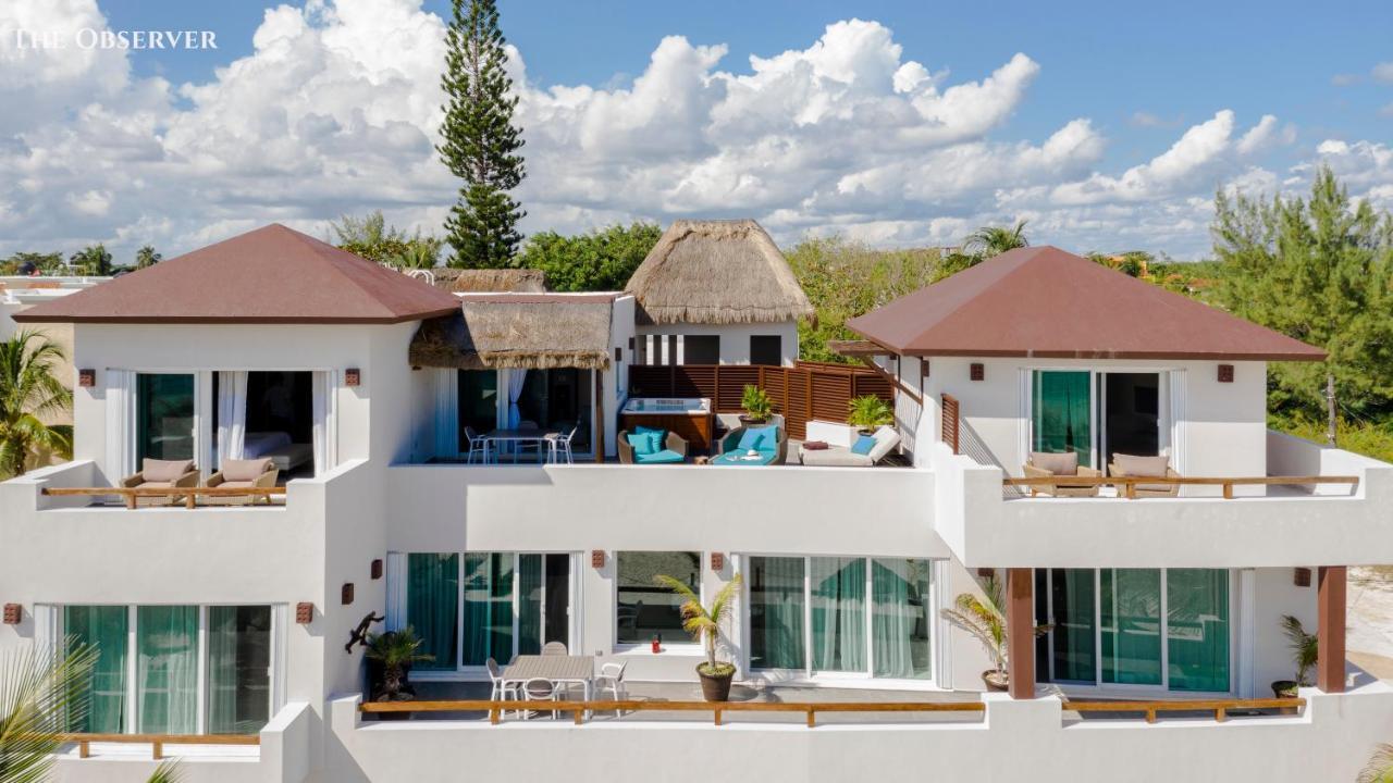 Вилла Casa Brisa Y Mar Пуэрто-Морелос Экстерьер фото