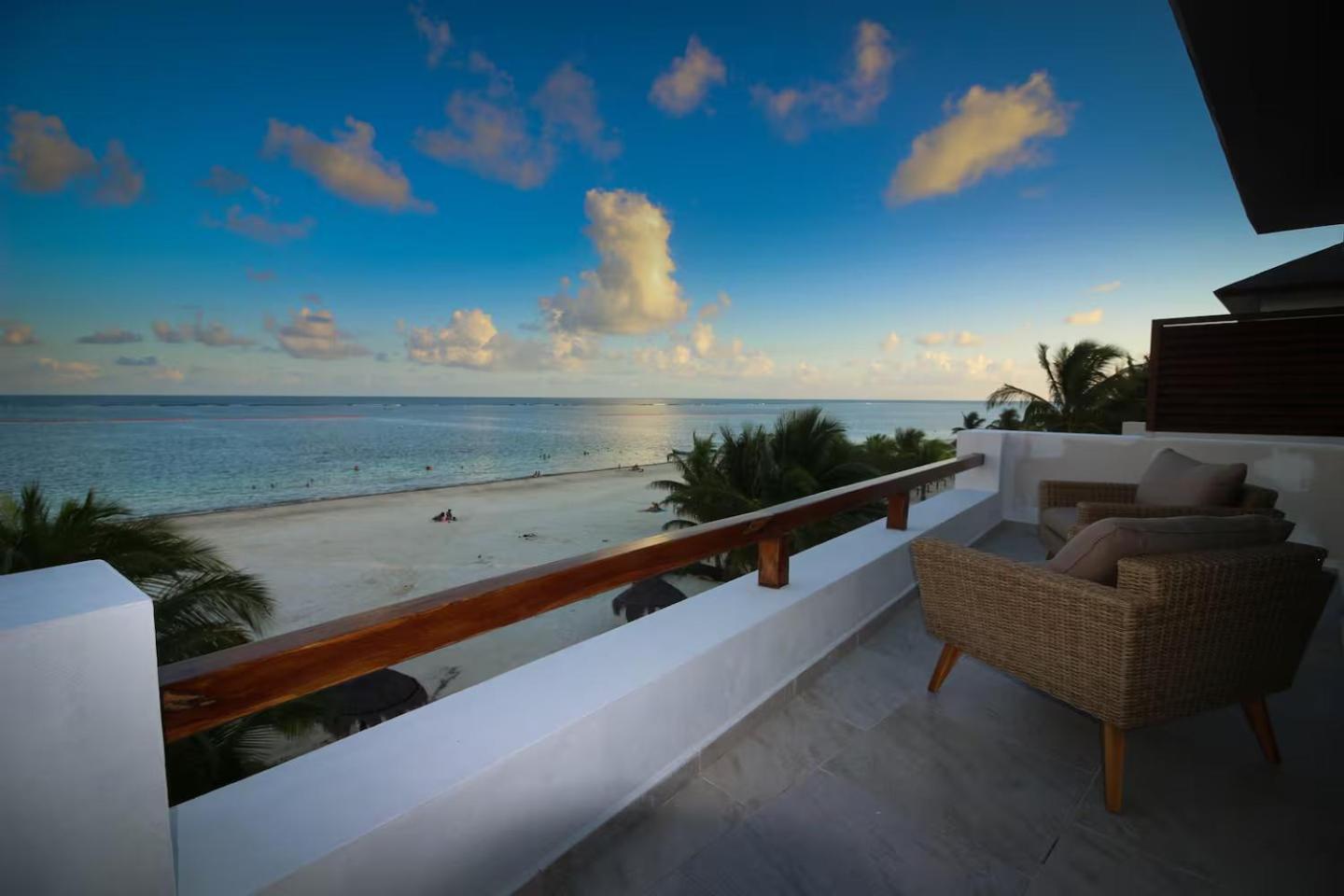 Вилла Casa Brisa Y Mar Пуэрто-Морелос Экстерьер фото